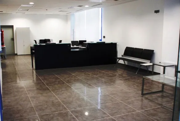 Entrada al centro ITV